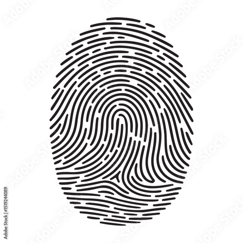 Set fingerprint scanning icon sign – stock Fingerprint scanning icon sign