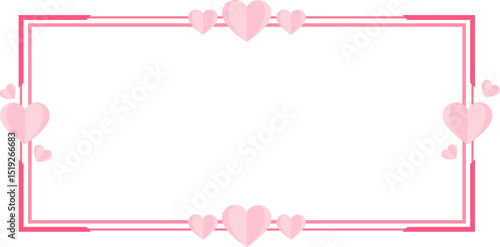 Rectangle Frame Valentine's Day