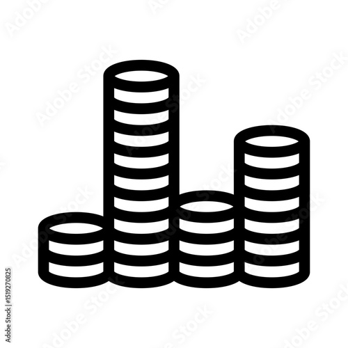 Stacks of Coins