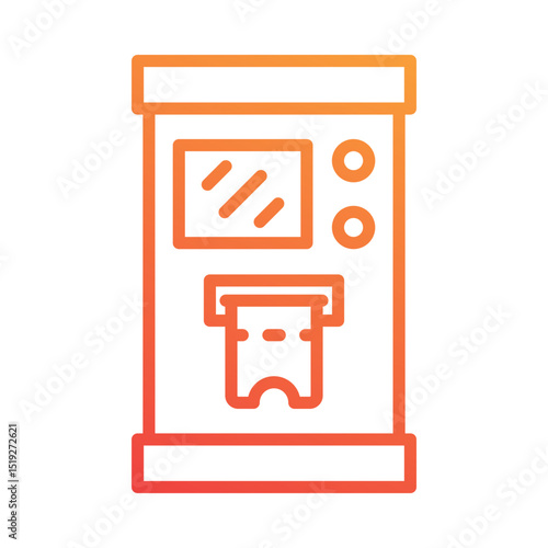 Ticket Machine Icon