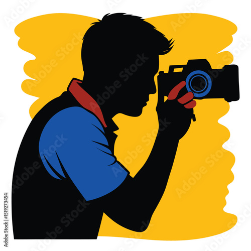 photographer with camera