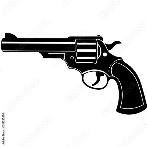pistol and bullets