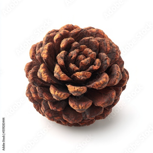Closeup Dried Decorative Pine Cone