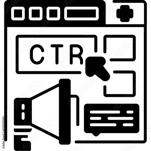 Click-Through Rate Icon