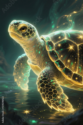 Fantasy Animals With Light and Mist