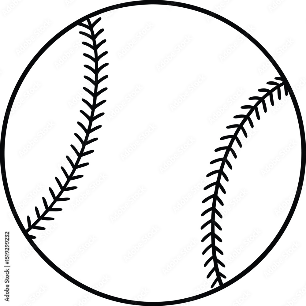 custom made wallpaper toronto digitalsoftball icon line art vector illustration on transparent background