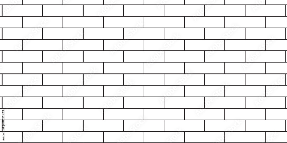 white brick wall texture and solid bricks seamless pattern background. white brick wall texture and solid bricks seamless pattern background.