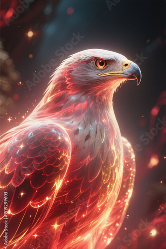 Fantasy Animals With Light and Mist