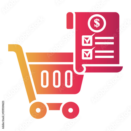 checkout Gradient icon