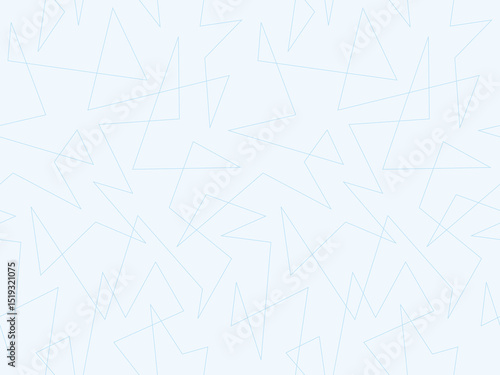 Seamless pattern. Tangled assymetrical line pattern. Modern style geometric fashion print design.