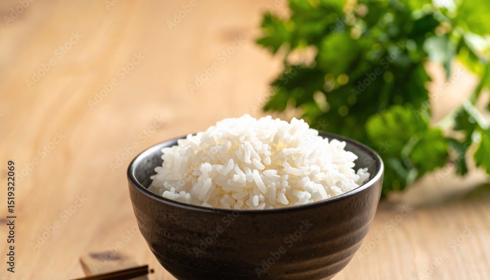A Bowl of Steamed Rice, Simple and Delicious A Bowl of Steamed Rice, Simple and Delicious
