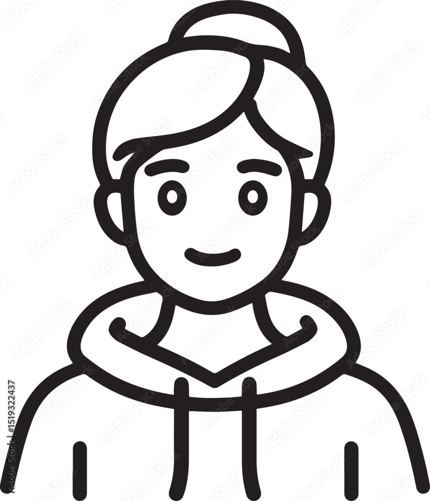 Fototapeta premium Woman Icon Vector