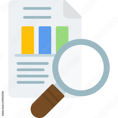 Analytics Icon Vector Element