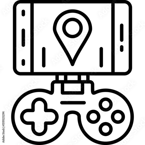 Remote Control Icon Vector Element