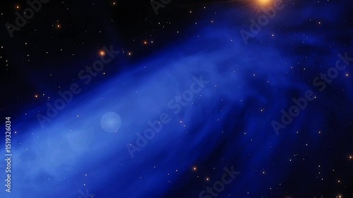 Wallpaper Mural space background with stars Torontodigital.ca