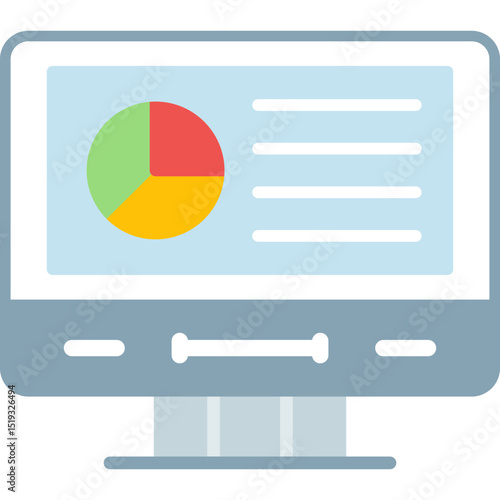 Analytics Icon Vector Element