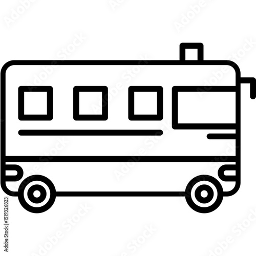 School Bus Icon