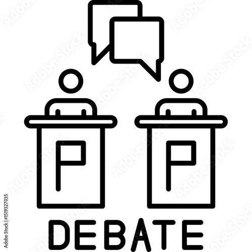Debate Club Icon