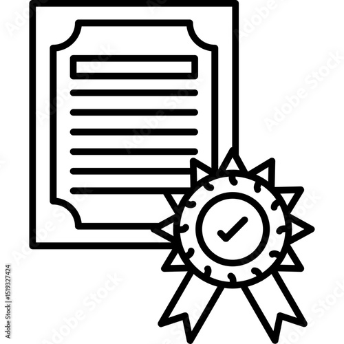 Skill Certification Icon