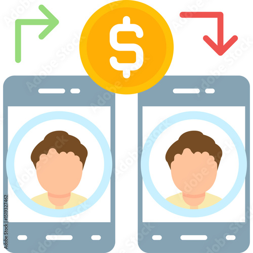 Lending Icon Vector Element