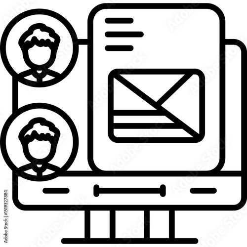 Mail Icon Vector Element