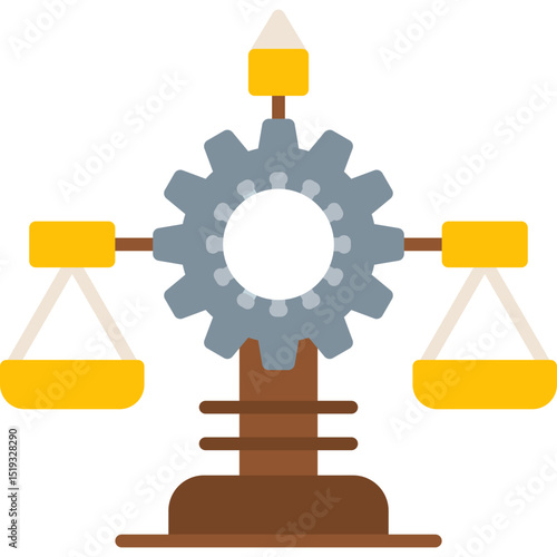 Balance Icon Vector Element