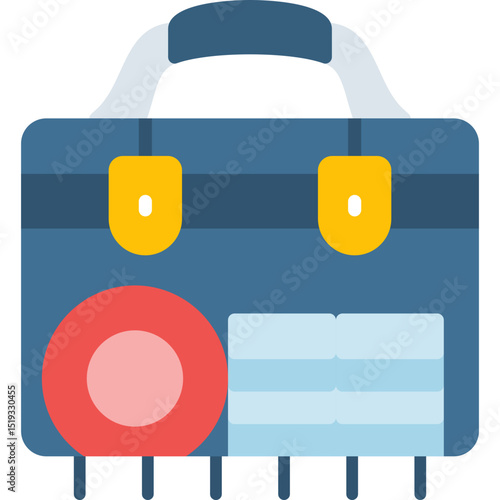 First Aid Kit Icon Vector Element