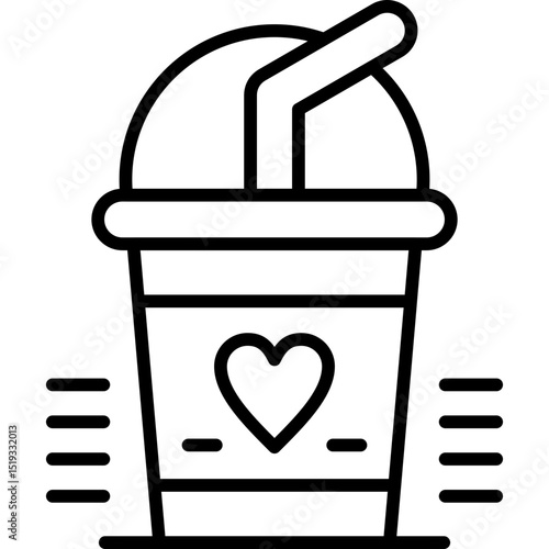 Mug Icon Vector Element