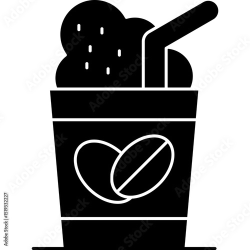 Cold Drink Icon Vector Element
