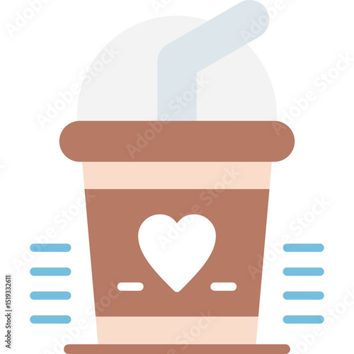 Mug Icon Vector Element