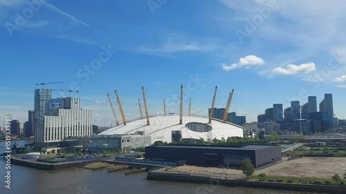 united kingdom london apr 5 2024 viewof The O2 Peninsula Square