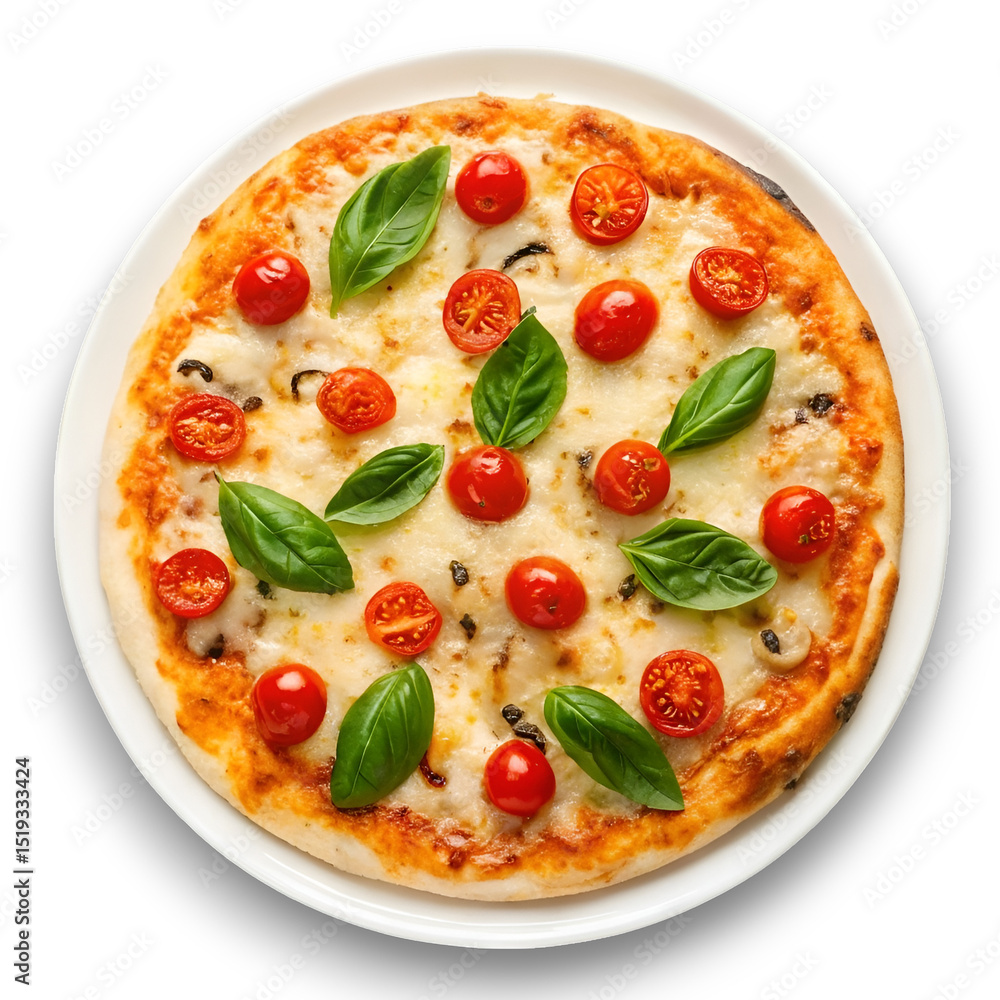 Delicious Pizza with Toppings Ready to Eat Delicious Pizza with Toppings Ready to Eat