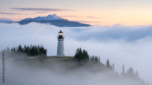 Lighthouse Vintage concept
