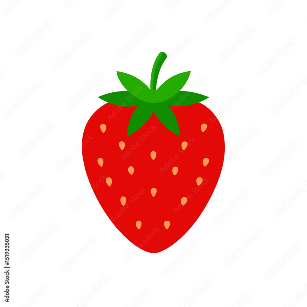 Obraz premium red strawberry .svg