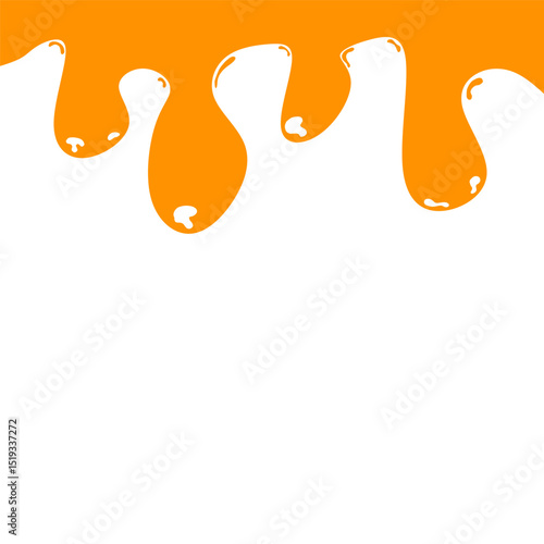 Wavy Liquid Blob Droplet Beverage