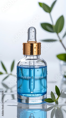 Cosmetic serum concept