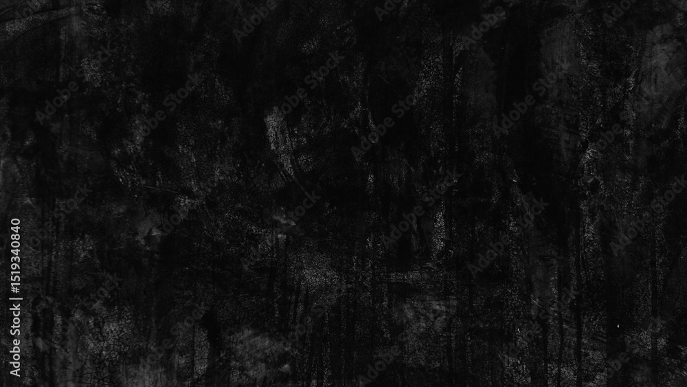 Naklejka premium Dark cement wall background in vintage style
