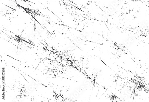 Abstract black and white sketch grunge texture. Dusty and cracked visual pattern overlay. Strong contrast for creative design work. Ideal for use in print and digital artworks.