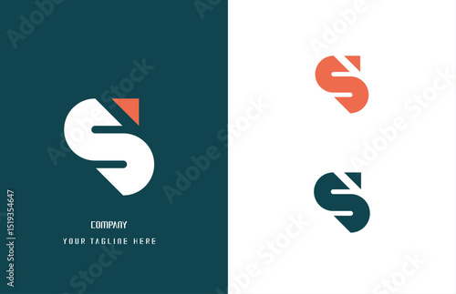 S, Logo Design, Initial Logo S branding company, vector illustration