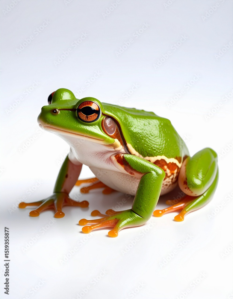 Obraz premium red eyed tree frog