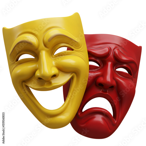 Comedy and Tragedy Masks: Exploring Dualities in Performance Art