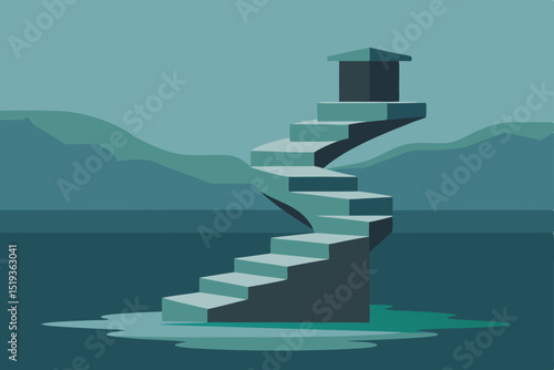 Successive steps to the sky: a conceptual ladder of achievement and growth