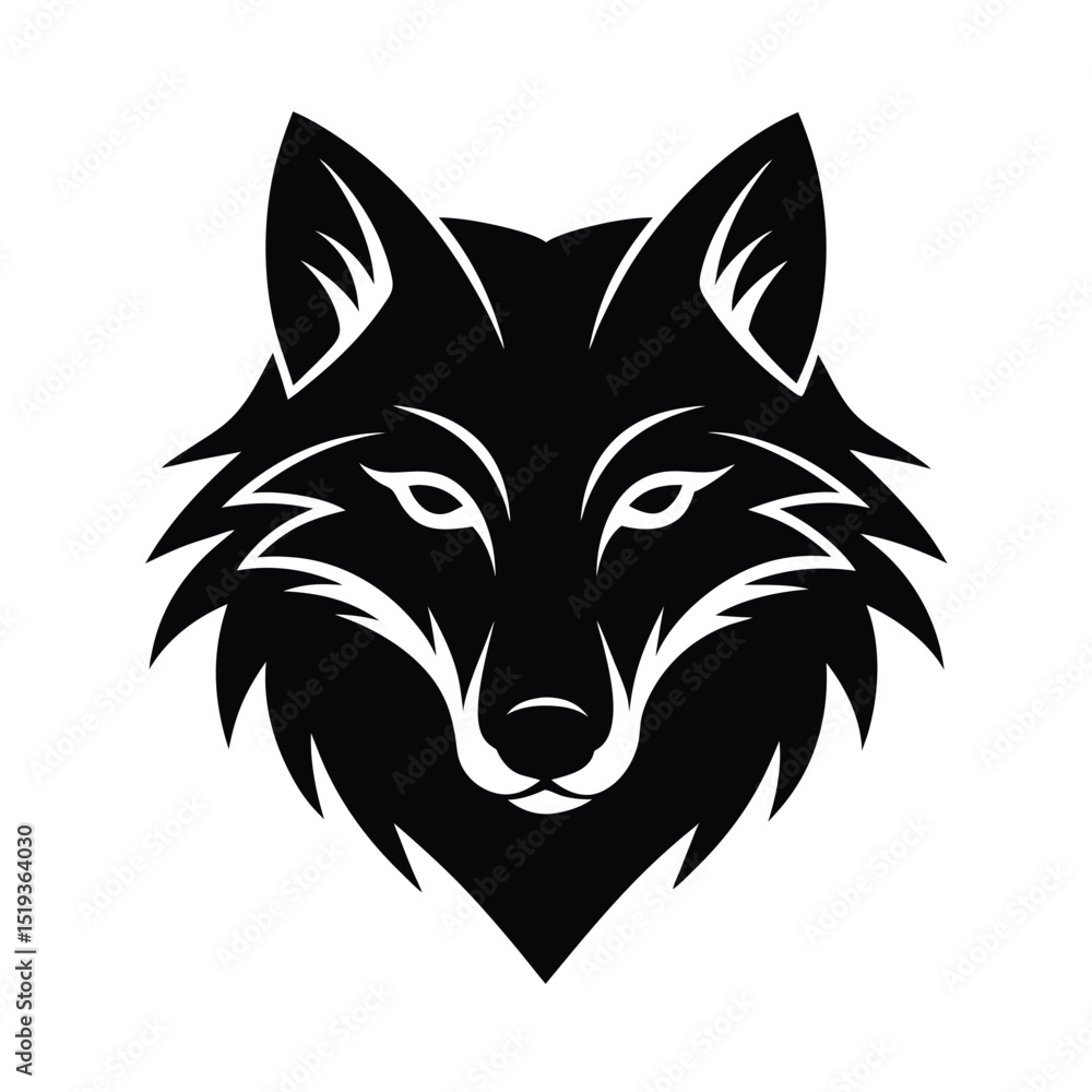 wolf head vector wolf head vector