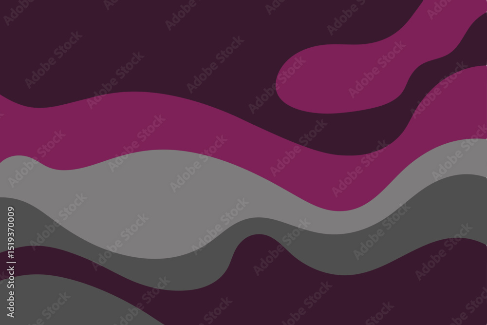 Fototapeta premium deep plum and smoky gray fluid art abstract