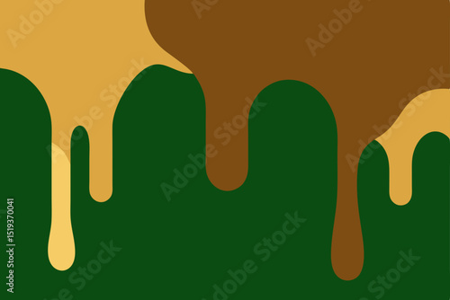 forest green and sandstone liquid flow 