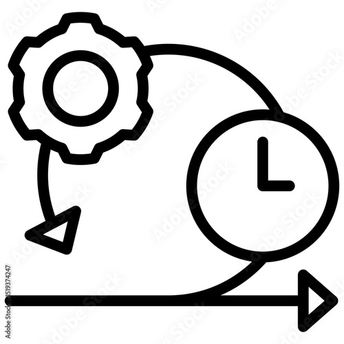 Agility Icon Outline