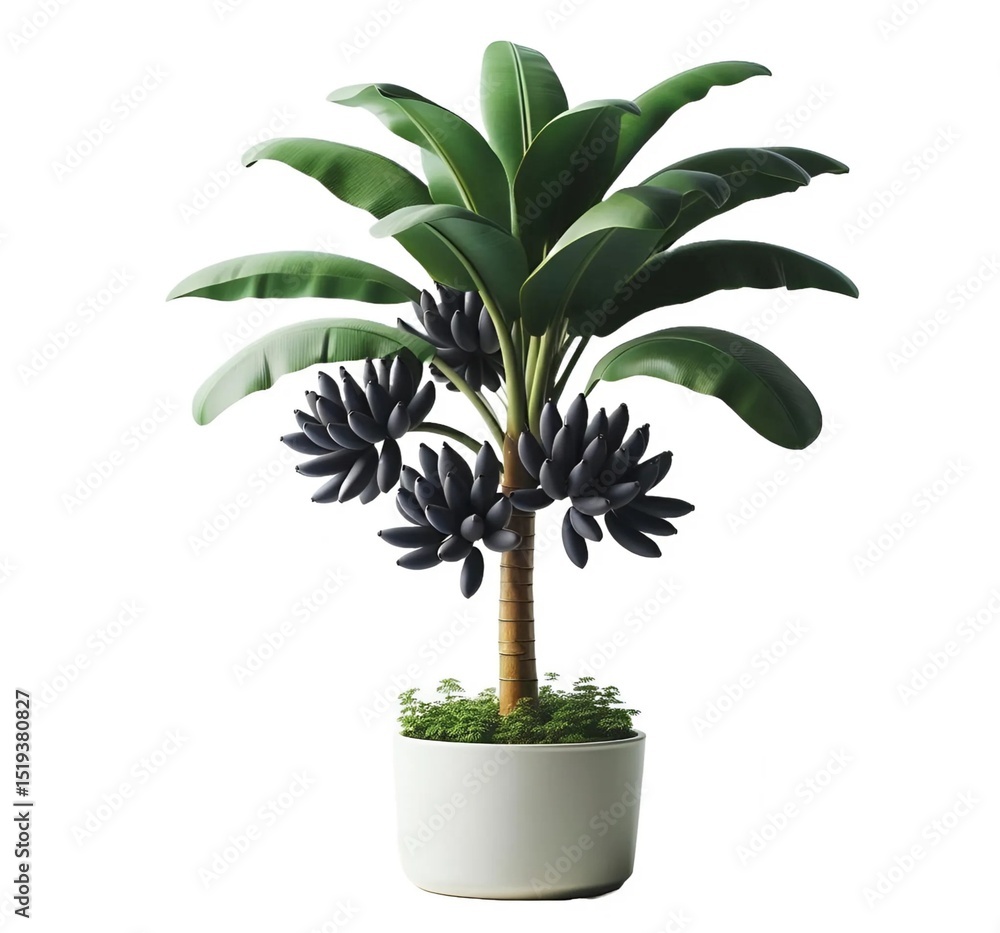 Obraz premium palm tree isolated on white background