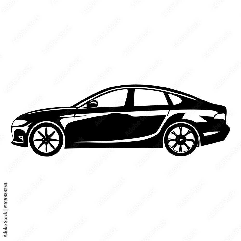Ultimate Black Vehicle Silhouette Symbol Icon Perfect for Design Projects Ultimate Black Vehicle Silhouette Symbol Icon Perfect for Design Projects