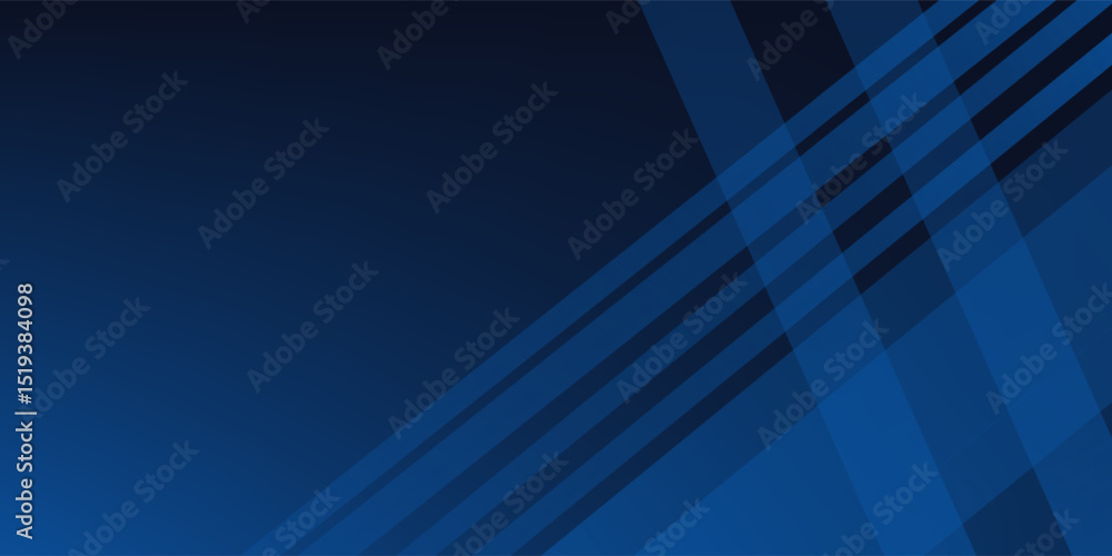 Obraz premium Dark blue modern business abstract background. Vector illustration design for presentation, banner, cover, web, flyer, card, poster, wallpaper, texture, slide, magazine, and powerpoint