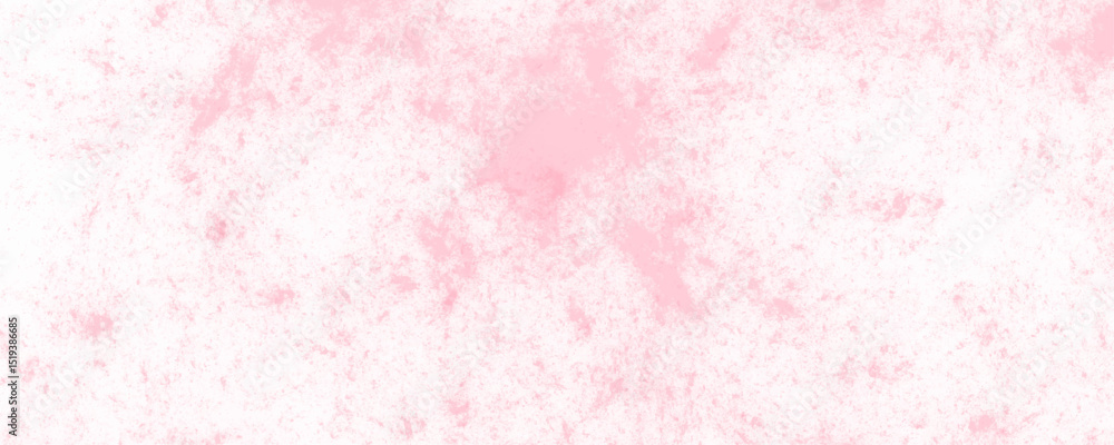 Fototapeta premium Soft Pink watercolor texture on white background, design soft Pink, pastel watercolor background. Grunge art. Abstract brush stroke acrylic smooth and bright shiny pink texture watercolor background.